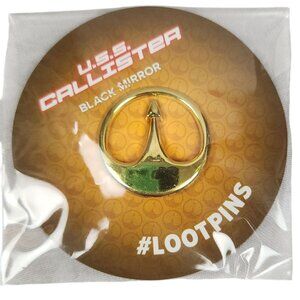 2019 Netflix U.S.S. Callister Black Mirror Loot Pin Loot Crate